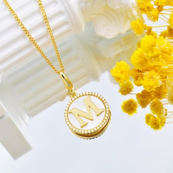 AAAAA Grade Artificial Zircon Inlaid Pendant Necklace for Women - Rainbow Mother - Picture 7 of 7